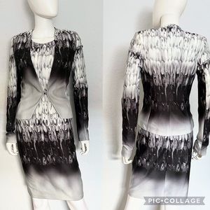 SALE💥NEW WOMEN‎ DRESS SUIT 2PC SHEATH SLEEVELESS DRESS/COLLARLESS LINED BLAZER